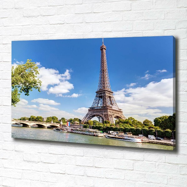 Quadro stampa su tela Torre Eiffel Parigi