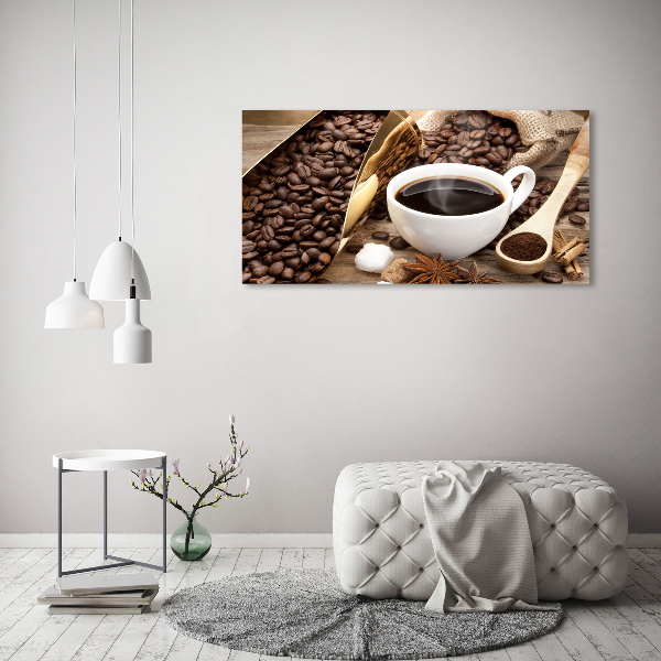 Quadro stampa su tela Una tazza di caffè