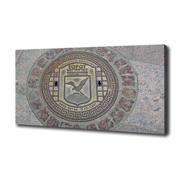 Quadro stampa su tela Sopot bene