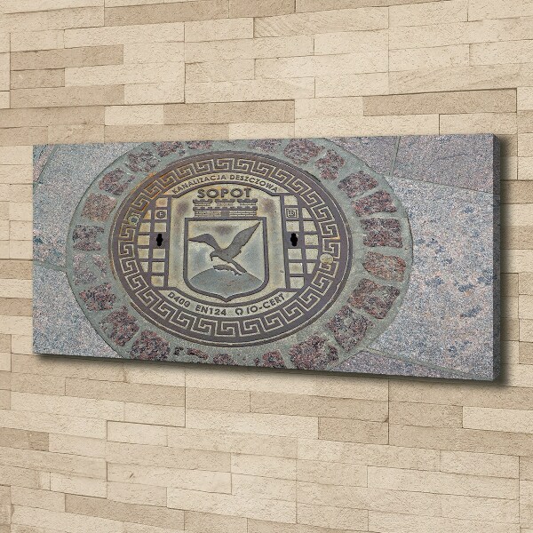 Quadro stampa su tela Sopot bene