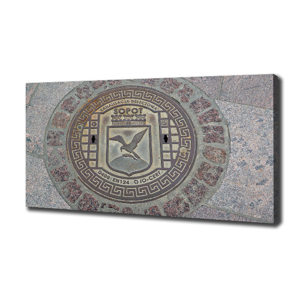 Quadro stampa su tela Sopot bene