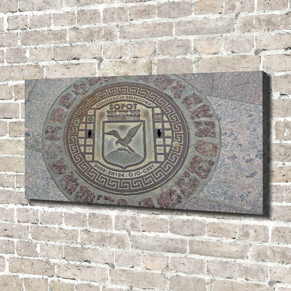 Quadro stampa su tela Sopot bene