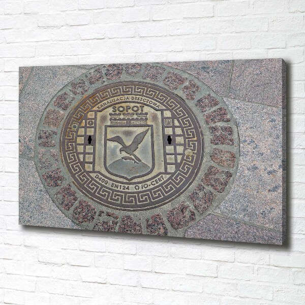 Quadro stampa su tela Sopot bene