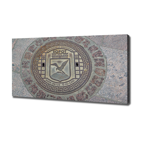 Quadro stampa su tela Sopot bene