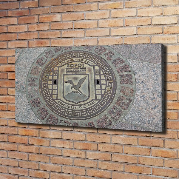 Quadro stampa su tela Sopot bene