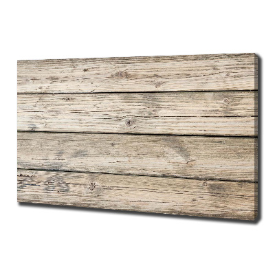 Quadro stampa su tela Sfondo in legno