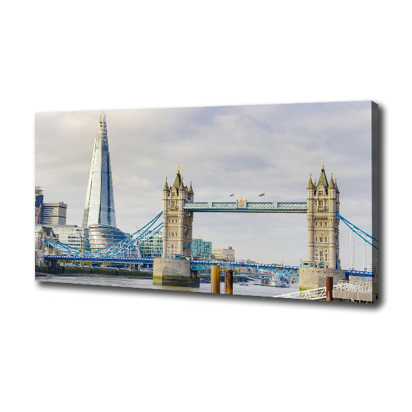 Quadro su tela Tamigi Londra