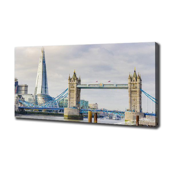 Quadro su tela Tamigi Londra