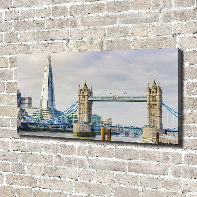 Quadro su tela Tamigi Londra