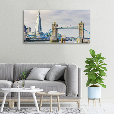 Quadro su tela Tamigi Londra