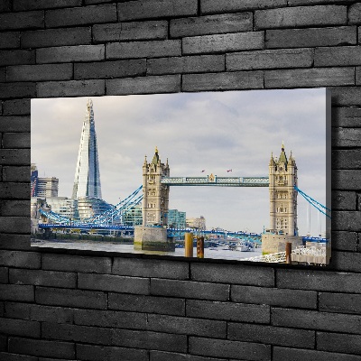 Quadro su tela Tamigi Londra