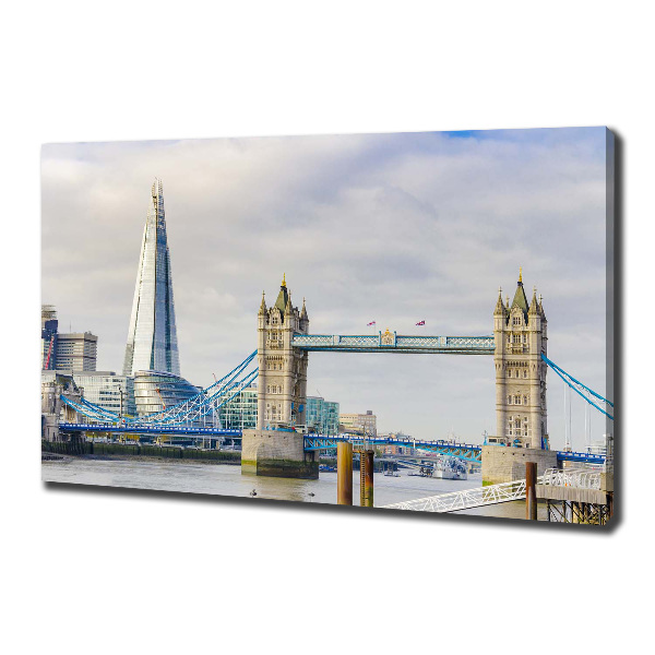 Quadro su tela Tamigi Londra