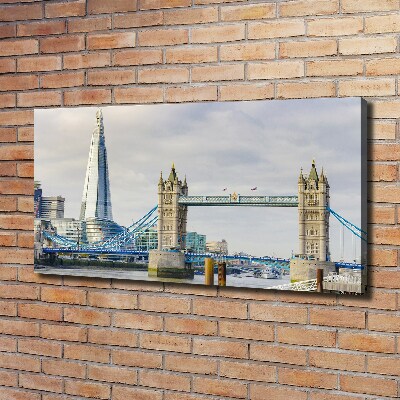 Quadro su tela Tamigi Londra