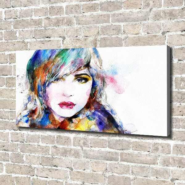 Foto quadro su tela Volto di donna