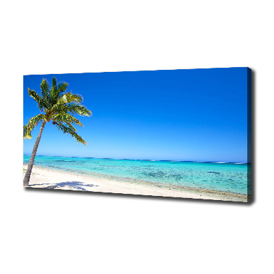 Quadro stampa su tela Spiaggia tropicale