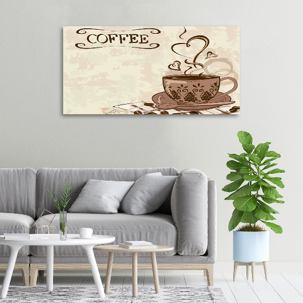Foto quadro su tela Caffè aromatico
