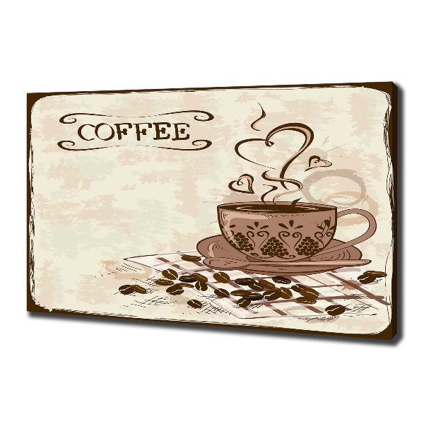 Foto quadro su tela Caffè aromatico