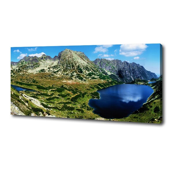 Quadro su tela Una valle tra le montagne