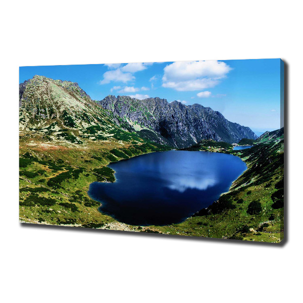 Quadro su tela Una valle tra le montagne