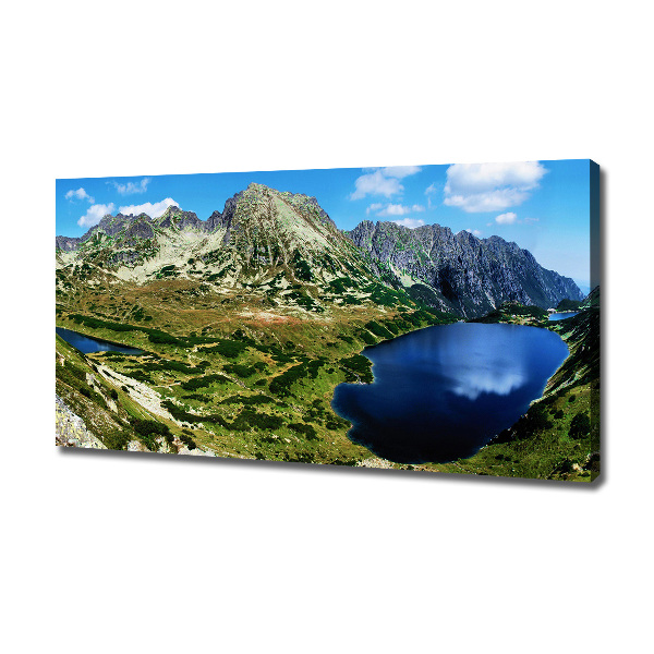 Quadro su tela Una valle tra le montagne