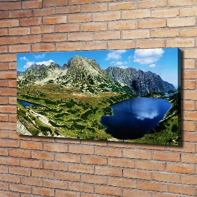Quadro su tela Una valle tra le montagne