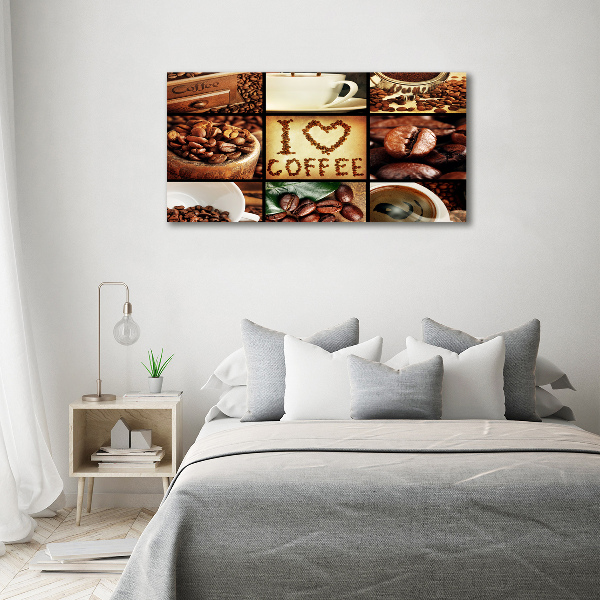 Quadro su tela Collage di caffè