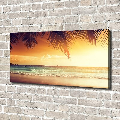 Foto quadro su tela Spiaggia tropicale