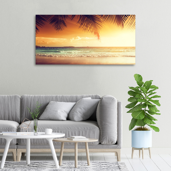 Foto quadro su tela Spiaggia tropicale