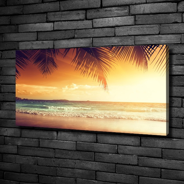 Foto quadro su tela Spiaggia tropicale