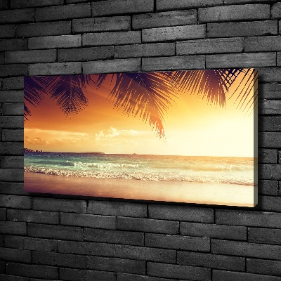 Foto quadro su tela Spiaggia tropicale