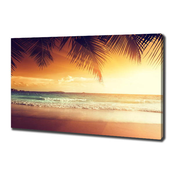 Foto quadro su tela Spiaggia tropicale