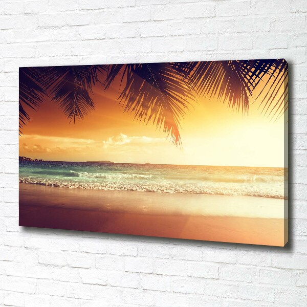 Foto quadro su tela Spiaggia tropicale