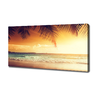 Foto quadro su tela Spiaggia tropicale