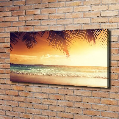 Foto quadro su tela Spiaggia tropicale