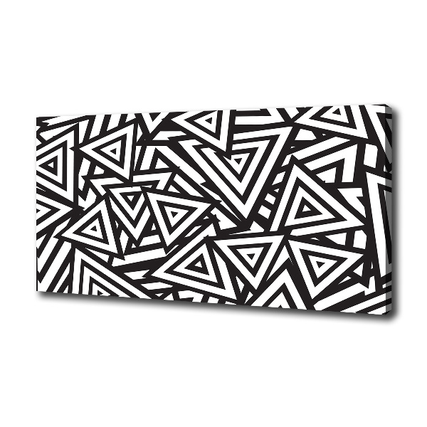 Quadro su tela Sfondo triangolare