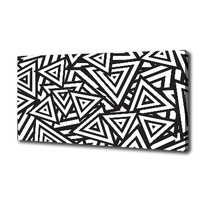 Quadro su tela Sfondo triangolare