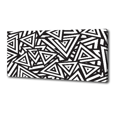 Quadro su tela Sfondo triangolare