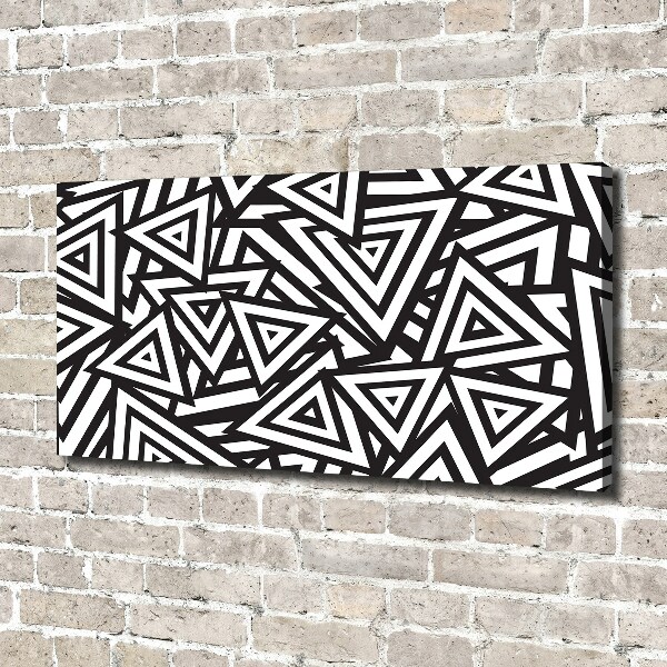 Quadro su tela Sfondo triangolare