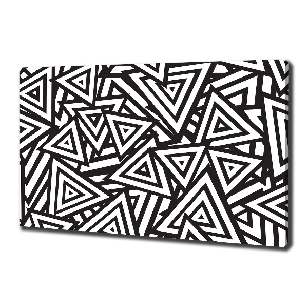 Quadro su tela Sfondo triangolare
