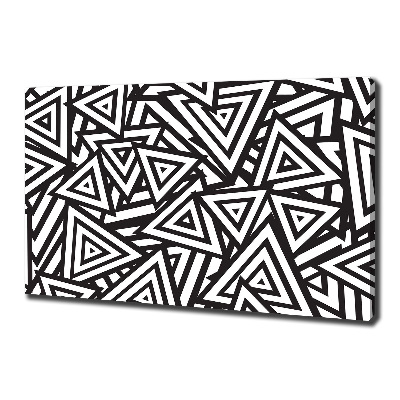 Quadro su tela Sfondo triangolare