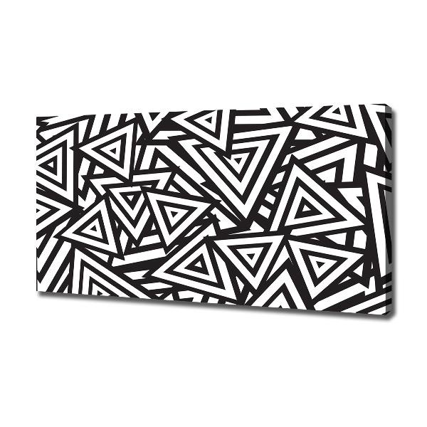 Quadro su tela Sfondo triangolare