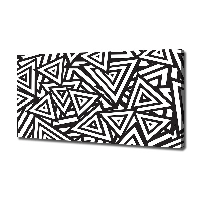 Quadro su tela Sfondo triangolare