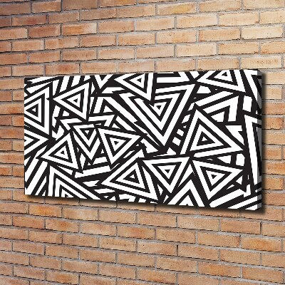 Quadro su tela Sfondo triangolare