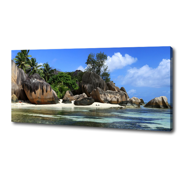 Foto quadro su tela Panorama delle Seychelles