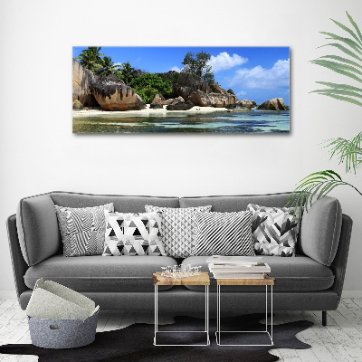 Foto quadro su tela Panorama delle Seychelles
