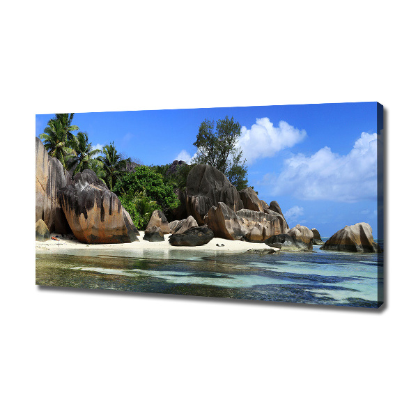 Foto quadro su tela Panorama delle Seychelles