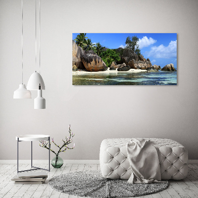 Foto quadro su tela Panorama delle Seychelles