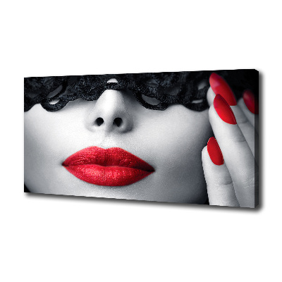 Quadro su tela Maschera di pizzo