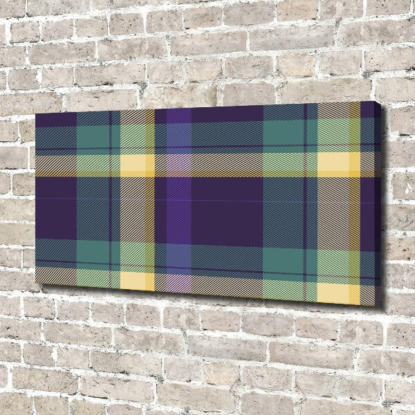 Foto quadro su tela Trama a scacchiera