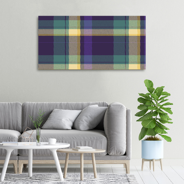 Foto quadro su tela Trama a scacchiera